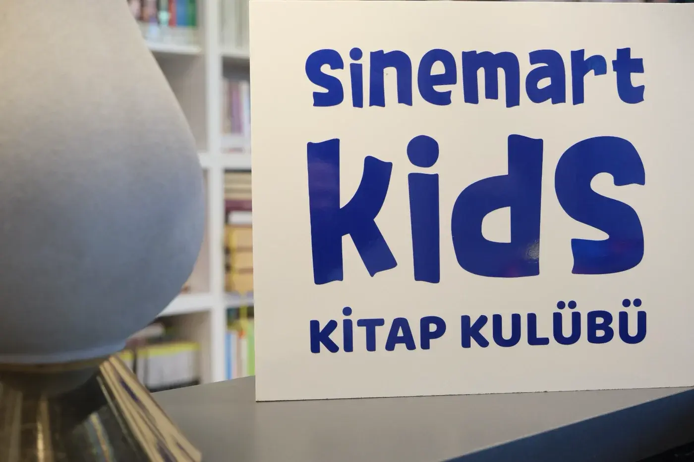 Sinemart Kids Kitap Kulübü karşılama panosu